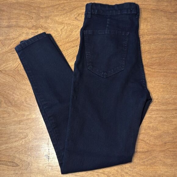 Zara High Rise Skinny Jeans - Black - Picture 5 of 6